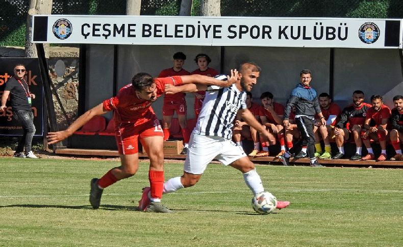 Çeşme Belediyespor, kendi sahasındaki ilk maçında 3 puan aldı
