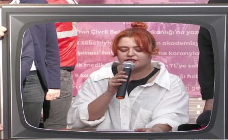 CHP Gençlik Kolları'ndan 'sansür yasası' protestosu