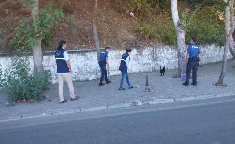 İzmir polisi sokak hayvanlarını unutmadı