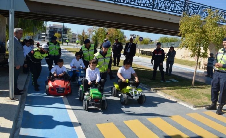 Şehit Fethi Sekin Çocuk Trafik Eğitim Parkı tekrar faaliyette