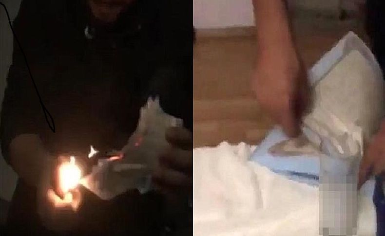 Sosyal medyada paylaşılan görüntüler tepki çekti: Kur'an yaktılar