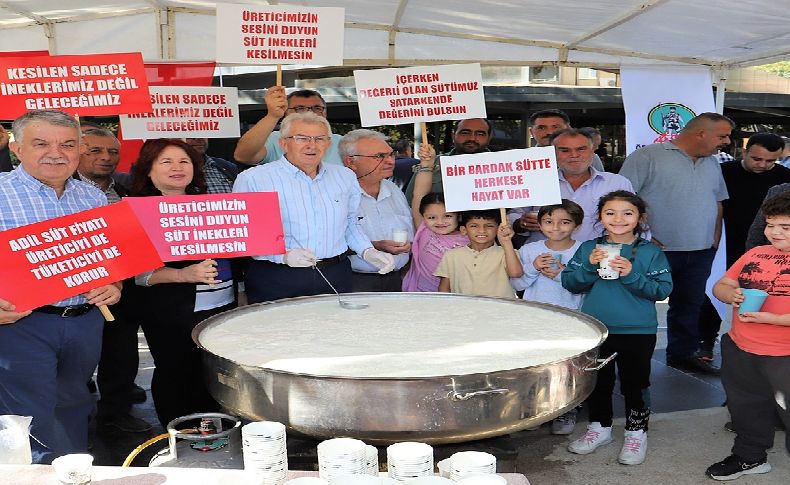 Süt inekleri kesim yolunu tuttu: Ödemiş'ten süt inekleri için çağrı