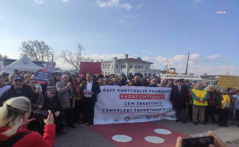 Alevi derneklerinden 'Torba Yasa ve Kararname' protestosu