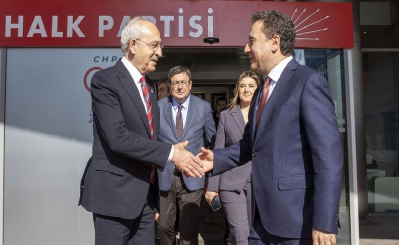 Babacan, CHP lideri Kılıçdaroğlu ile görüştü