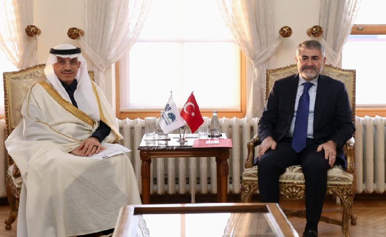 Bakan Nebati, İslam Kalkınma Bankası Başkanı ile görüştü
