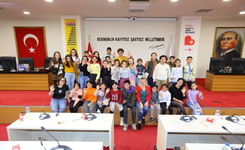 Bayraklı’nın çocukları, “Yarınları biz kuracağız”