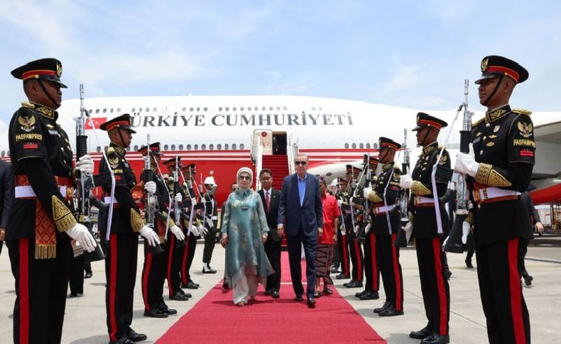 Cumhurbaşkanı Erdoğan G20 Zirvesi için Endonezya'da