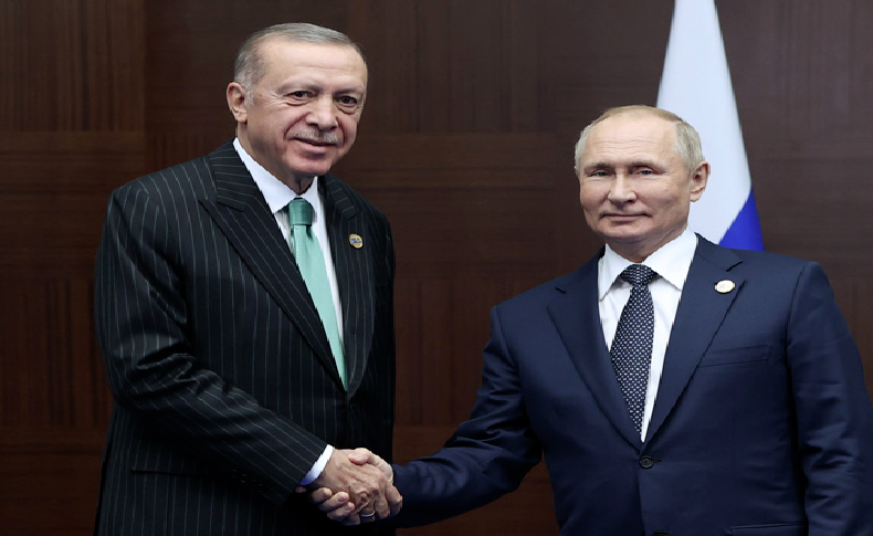 Cumhurbaşkanı Erdoğan, Putin ile görüştü