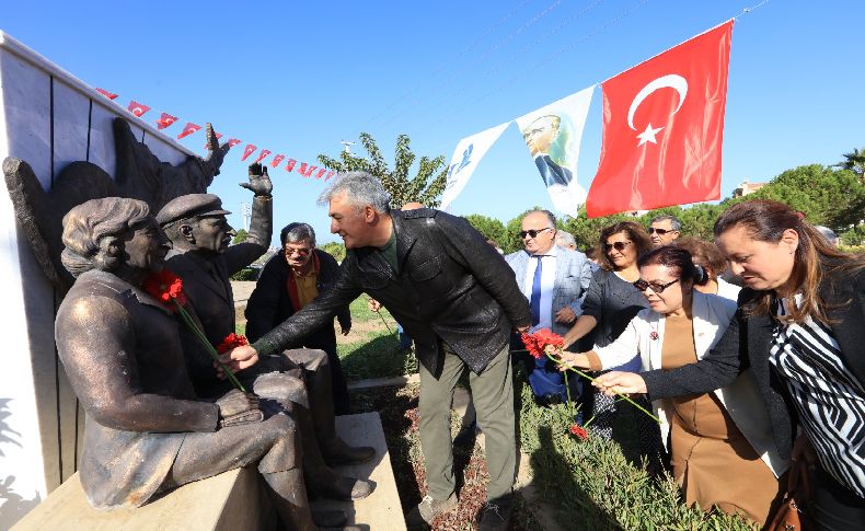 Ecevit 16. ölüm yılında Güzelbahçe'de anıldı