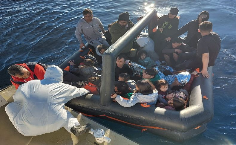 Ege Denizinde göçmen hareketliliği: 130 göçmen kurtarıldı