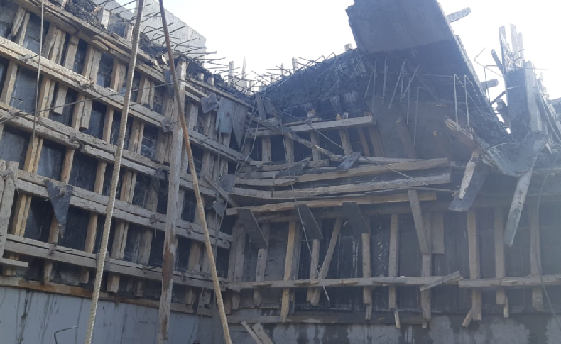 Iğdır Üniversitesi'nde inşaatında kalıp çöktü: 1 işçi öldü, 2 yaralı