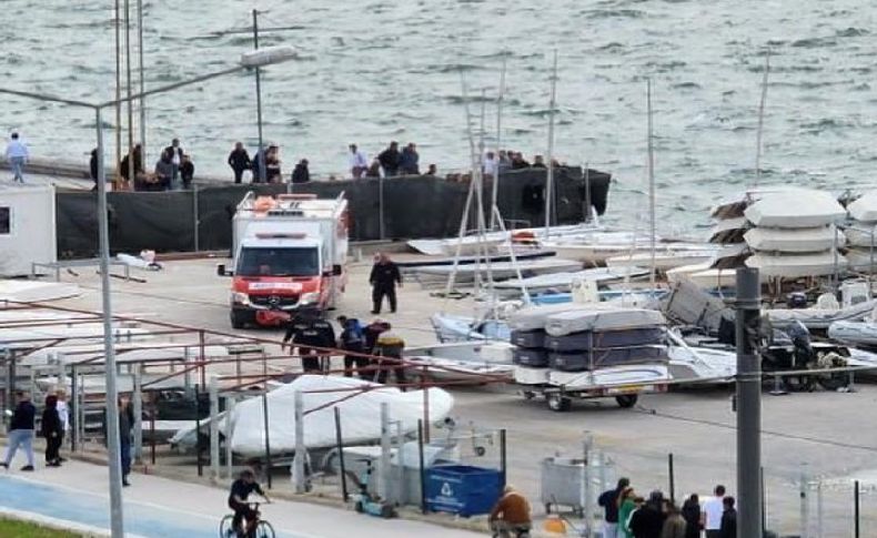 İzmir'de denize düşen şahsı itfaiye kurtardı
