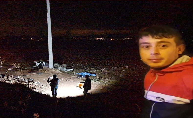 İzmir’de otomobil şarampole yuvarlandı: 1 ölü, 1 yaralı