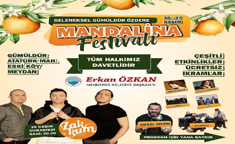 Mandalinanın Cenneti festivale hazır