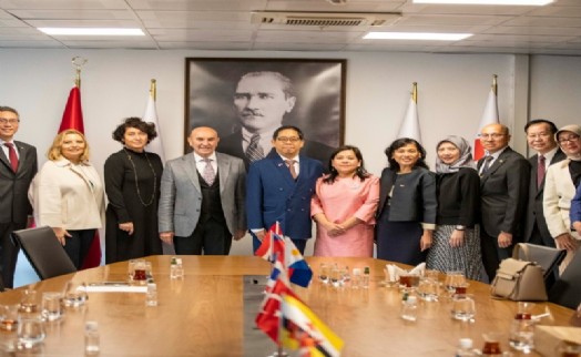 Tunç Soyer, Güneydoğu Asya Uluslar Birliği üyelerini ağırladı