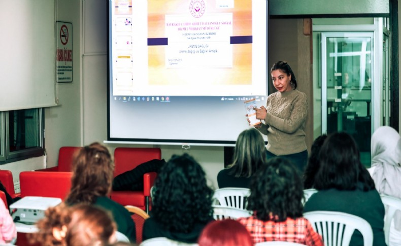 Bayraklı’da öğrencilere sağlıklı yaşam semineri