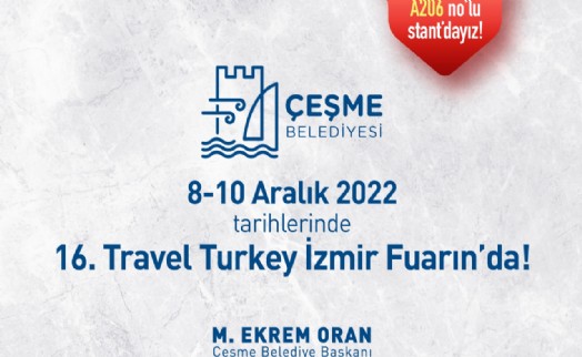 Çeşme Travel Turkey Fuarı’nda!