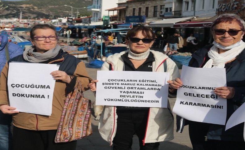 Çocuk istismarına Foçalılardan tepki