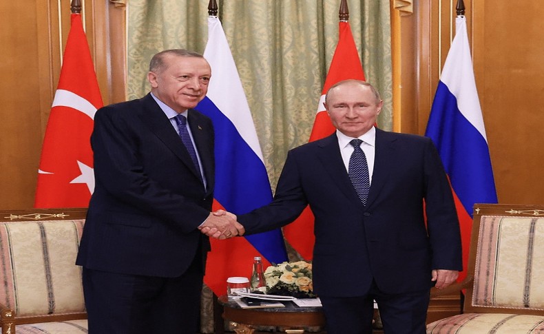 Cumhurbaşkanı Erdoğan, Putin ile görüştü