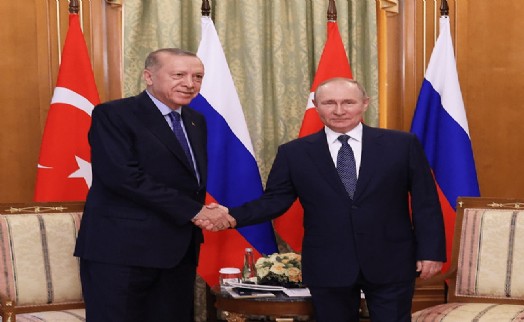 Cumhurbaşkanı Erdoğan, Putin ile görüştü