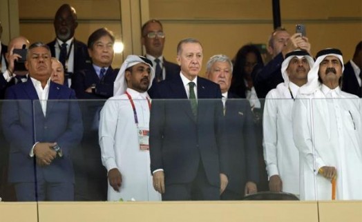 Erdoğan, Dünya Kupası finalini stattan takip etti