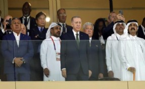 Erdoğan, Dünya Kupası finalini stattan takip etti