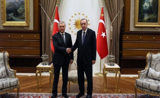 Cumhurbaşkanı Erdoğan, Volodin ile görüştü