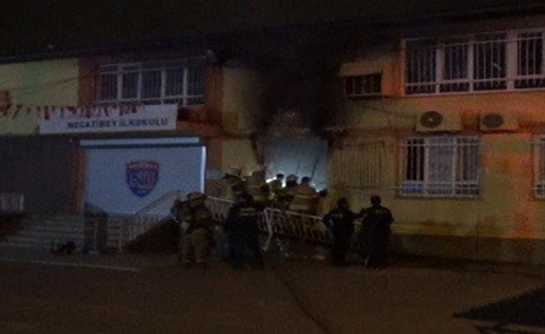 İlkokulda yangın!