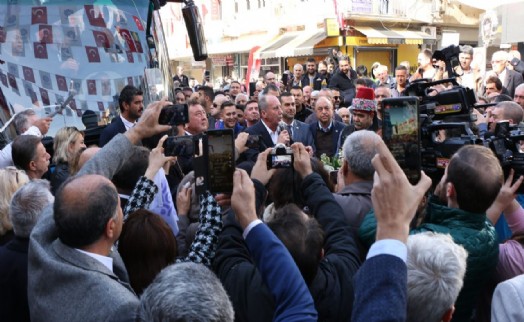 Muharrem İnce'den İzmir'de 6'lı masaya 'altın günü' göndermesi