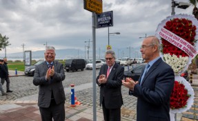 İzmir'de Brezilya Sokağı açıldı