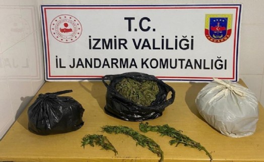 İzmir'de uyuşturucu tacirine jandarmadan operasyon
