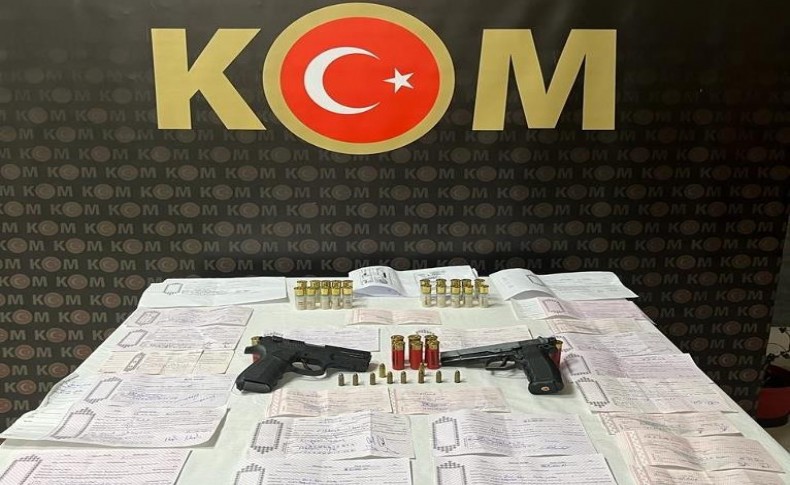 İzmir'deki tefeci operasyonunda 3 tutuklama