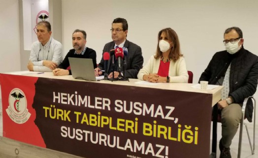İzmir Tabip Odası: Hekimler susmaz, TTB susturulamaz