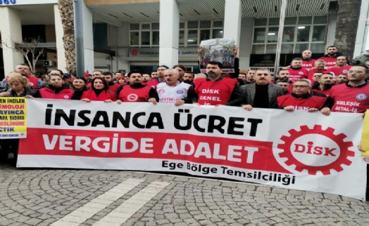 İzmirli işçilerden 'vergide adalet' çağrısı