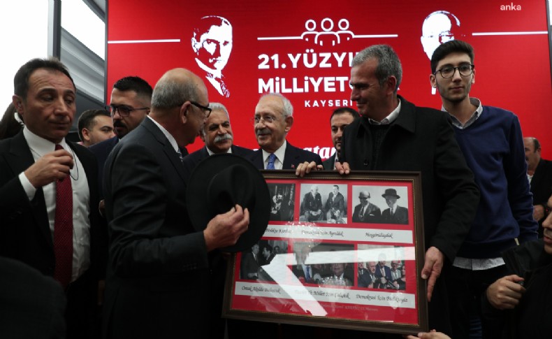 Kılıçdaroğlu, Kayseri’de 'ülkücü kanaat önderleri' ile bir araya geldi