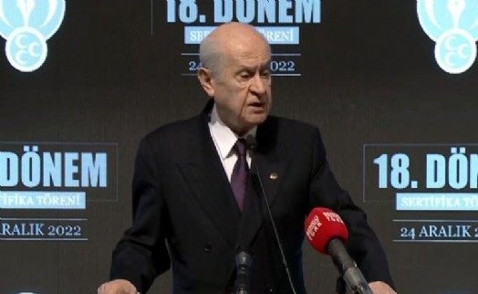 MHP lideri Bahçeli'den yeni yıl mesajı