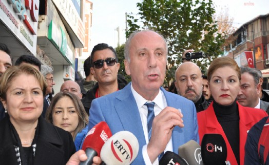 Muharrem İnce: Bu şerefsizliktir, namussuzluktur, alçaklıktır