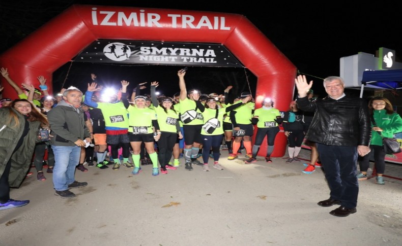 Narlıdere, Smyrna Night Trail'e ev sahipliği yaptı