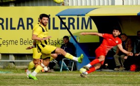 Yerel derbinin galibi Çeşme Belediyespor