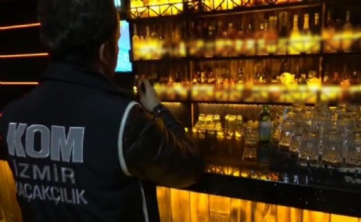 Yılbaşı öncesi İzmir'de eğlence mekanlarına sahte içki operasyonu