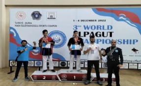 Yunus Emre Ekmekçi, Wushu’da ikinci oldu