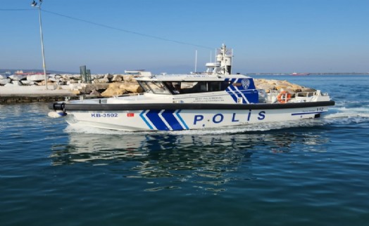 Aliağa'da yeni polis botu ile denizler daha da güvenli