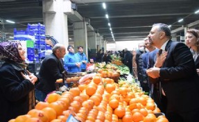 Aslanoğlu bu kez Kemalpaşa'da sahaya indi