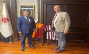 Atila Sertel’den Ceza ve Tevkifevleri Genel Müdürüne ziyaret