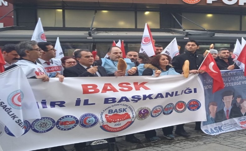 BASK yüzde 30'luk maaş zammına karşı iş bıraktı