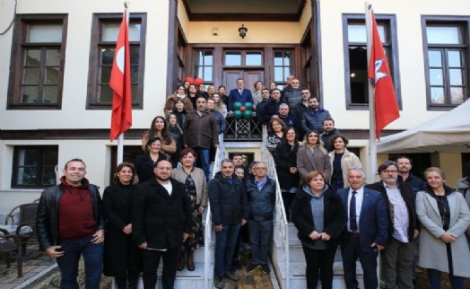 Başkan Batur’dan belediye çalışanlarına yılın ilk iş gününde kutlama