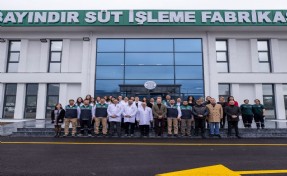 Bayındır Süt İşleme Fabrikası’nda test üretimi başladı