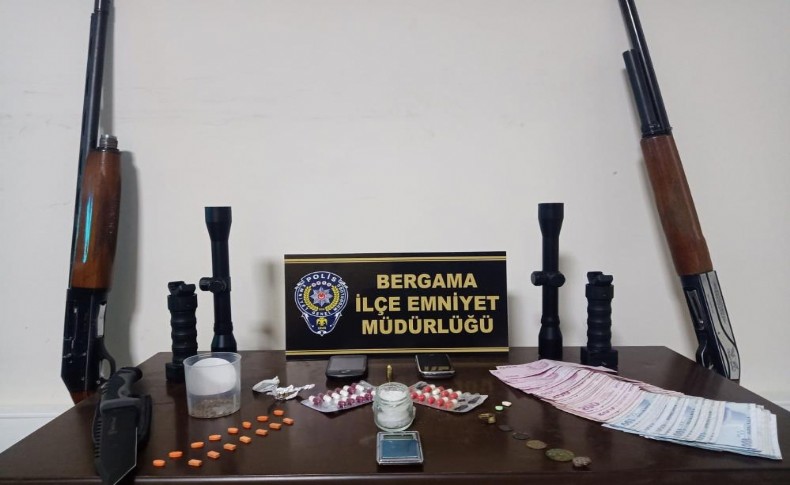 Bergama’da uyuşturucu operasyonu: 2 tutuklama