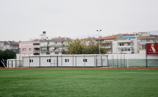 Bornova Şehir Stadı’na yeni soyunma odaları