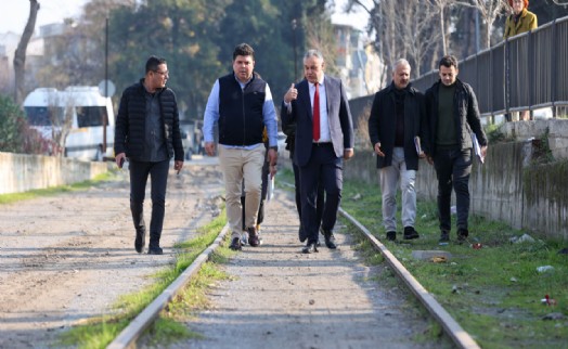 Buca'da eski tren yolu hattına turistik proje